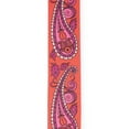 thumbnail image 2 of D'Addario Joe Satriani Guitar Strap, Paisley Red, 2 of 3