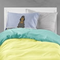 thumbnail image 2 of Carolines Treasures BB5674PILLOWCASE Cocker Spaniel Black Tan Welcome Fabric Standard Pillowcase Standard multicolor, 2 of 2