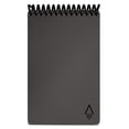 thumbnail image 3 of Rocketbook Mini Smart Reusable Spiral Notepad, Gray, Mini Size Eco-friendly Notepad (3.5" x 5.5"), 48 Dot-Grid Pages, Includes 1 Pen and Microfiber Cloth, 3 of 8