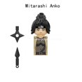 thumbnail image 1 of KDL811 Naruto Might Guy Night guy Sarutobi Asuma Sasori anime dolls mini action toy figures Assemble blocks kids Birthday gifts Gao Jinjia LED, 1 of 2