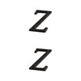 thumbnail image 3 of Wosthever Letras de Metal para casa, placa de puerta de decoración de hierro impecable, aplicación amplia, duradera y resistente al óxido Type12 NO12, 3 of 6