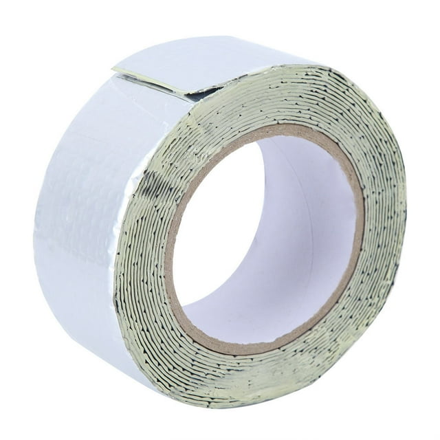 Waterproof First Aid Tape-Multi-function Butyl Rubber Waterproof Tape for Roof Drain-Pipe Repair (5m 5cm)