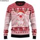 thumbnail image 5 of Suéteres de punto navideños con diseño de cerdo, divertidos y lindos, para Halloween, regalo de Navidad, para parejas, fiestas, unisex, informales, 2, 5 of 5