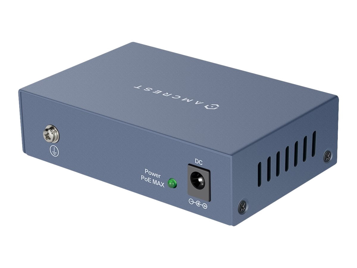 Amcrest AMPS5E4P-At-65 5-Port PoE+ Power Over Ethernet Poe Switch