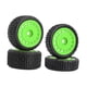 thumbnail image 3 of 4 piezas de llantas RC de repuesto y modificación, premium, fácil instalación, 7 mm Verde, 3 of 8