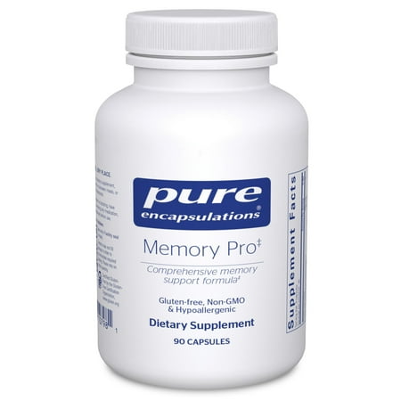 Pure Encapsulations Memory Pro | Comprehensive Memory Support Formula | 90 counts