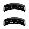 thumbnail image 4 of MGP 4 Caliper Covers Engraved Front Accord Engraved Rear Accord Black finish silver ch Fits select: 2008-2012 HONDA ACCORD EXL, 4 of 7