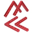 thumbnail image 3 of Amdohai 90 Degrees L-Shaped Auxiliary Fixture Splicing Board Positioning Panel Fixed Clip Aluminum Alloy Right Angle Ruler Woodworking Tool, 3 of 8