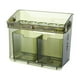 thumbnail image 2 of Eggs Container With Handle Eggs Stand For Refrigerator Door With Small Storage Box Kitchen Eggs Organizer For Cabinet Countertop, 2 of 7
