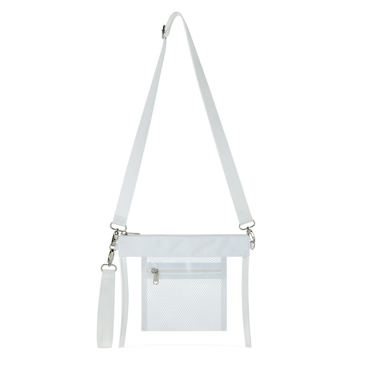 Vorspack Clear Bag Stadium Approved Clear Concert Purse with Inner