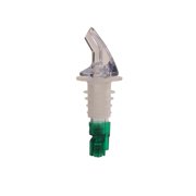 Thunder Group PLPR075M, 0.75-Ounce Plastic Green Measured Liquor Pourer Without Collar by Thunder Group
