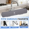 thumbnail image 4 of Kitchen Sink Mat 76 cm x 16.5 cm Faucet Drying Pad Sink Guard Cushion For Kitchen And Bathroom, 4 of 4