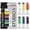 6 Oil Colors, variant on PHOENIX Watercolor Paint Tubes Set - 12x12ml / 0.4 fl oz Non-Toxic Water Color Adult Set, Watercolors Painting Supplies Art Paints for Beginners