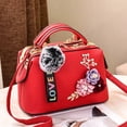 thumbnail image 4 of 2022 Nuevo estilo Bolso de mano de moda coreana para mujer Bolso de mano de moda para mujer Bolso cruzado de un solo hombro pequeño cuadrado para mujer, 4 of 4