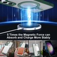 thumbnail image 4 of Compatible with MagSafe Samsung Galaxy S23 Case Clear, Embedded Kickstand Cover with Magnetic Wirless Charging Shockproof Matte Slim Phone Case for Galaxy S23 2023 (Green), 4 of 11