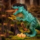 thumbnail image 5 of Juguete de dinosaurio grande con huevos de dinosaurio, rugido de dinosaurio eléctrico y luces, proyección, figuras de T Rex que caminan, juguetes de dinosaurio, regalos para niños de 3 años, 5 of 6