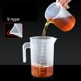 thumbnail image 4 of Liquid Container Plastic with Lid Large Capacity Transparent Mixing Cup Clear Laboratory Beaker Graduated Measuring Cup 5000ML(WITH A LID), 4 of 8