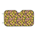 thumbnail image 7 of Haiem Tulips Flowers Car Windshield Sun Shade - Blocks UV Rays Sun Visor Protector, Sunshade to Keep Your Vehicle Cool, Universal Fit SUV Van Sedan-Medium, 7 of 7
