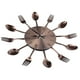 thumbnail image 3 of Reloj De Pared De Cocina, Reloj De Pared Multiusos Con Tenedor Y Cuchillo, Acero Inoxidable Extraíble 3D Para Decoración De Cocina, Decoración De Restaurante, Decoración Del, 3 of 7