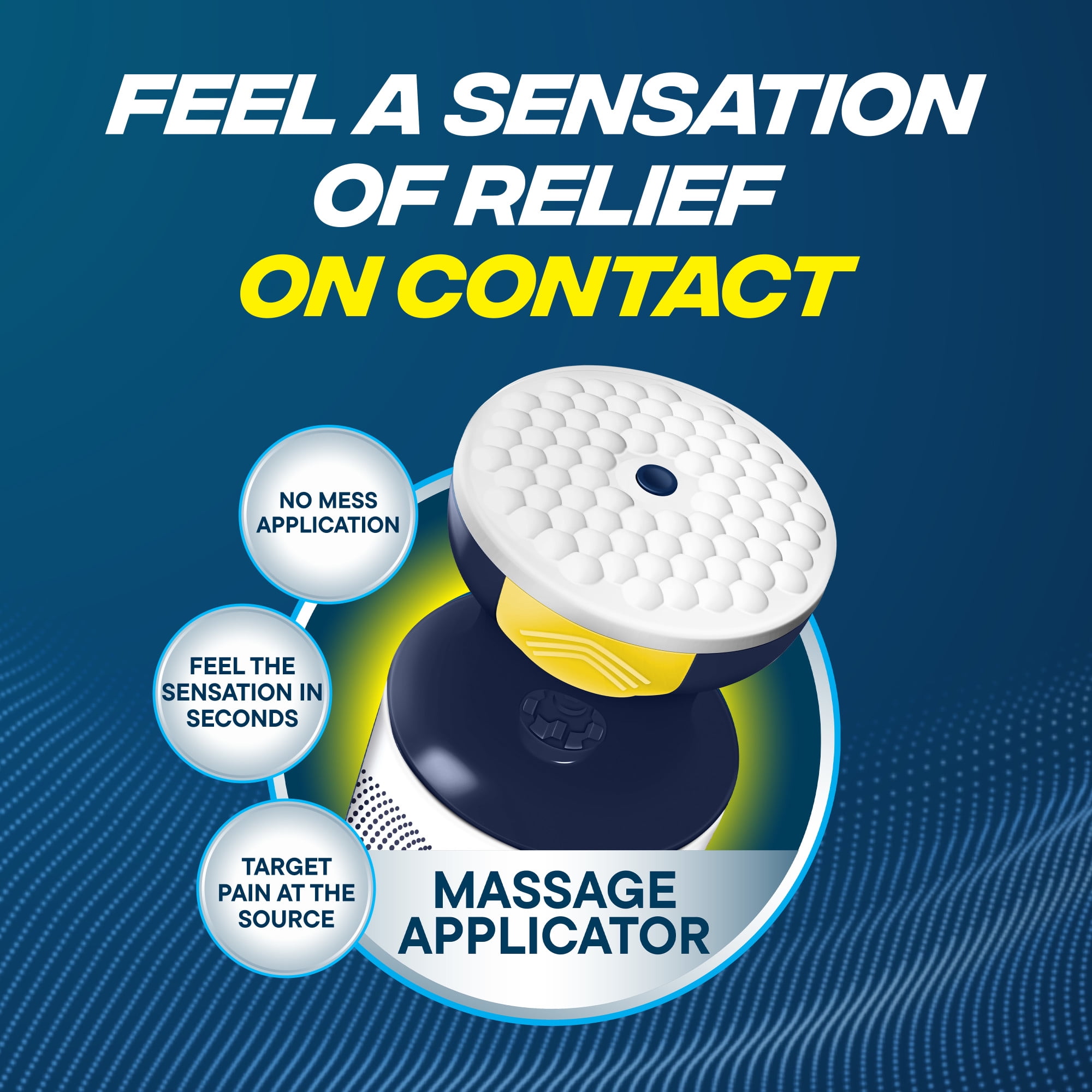 Advil Targeted Relief Pain Relieving Cream With Massage Applicator, Up to 8 Hours of Powerful Relief, 2.5 Oz