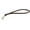 Brown, variant on Round Genuine Rolled Handle Leather Dog Short Leash 12" Long 3/8" Wide Brown for Medium Breeds
