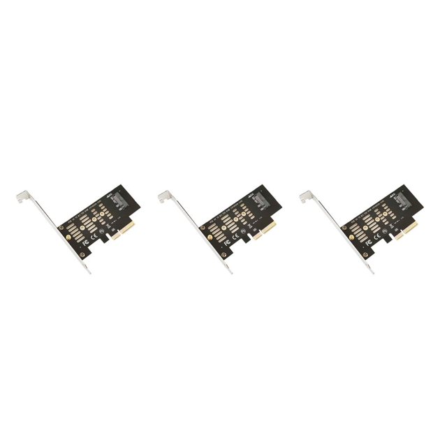 sweethay Tarjeta adaptadora de interfaz Dual X4 X1, soporte de velocidad completa, disco duro, conversión de unidad libre, tarjetas de expansión, 4X 3piezas