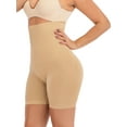 thumbnail image 5 of Women High Waist Shapewear, Tummy Control Body Shaper Thigh Slimmer Panties Hi-Waist Slip Shorts for Under Dress, 5 of 8