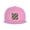Pink, variant on Flat Bill Visor Classic Snapback Hat America Army Camouflage Adjustable Baseball Cap for Men Women Black