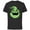 Black, variant on Disney The Nightmare Before Christmas Oogie Boogie Big Face - Short Sleeve Cotton T-Shirt for Adults - Customized-Black