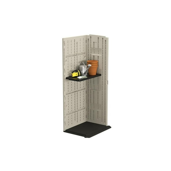 Kit d’étagère verticale pour remise Suncast étagère de rangement en résine - Espace de 3 pi²
