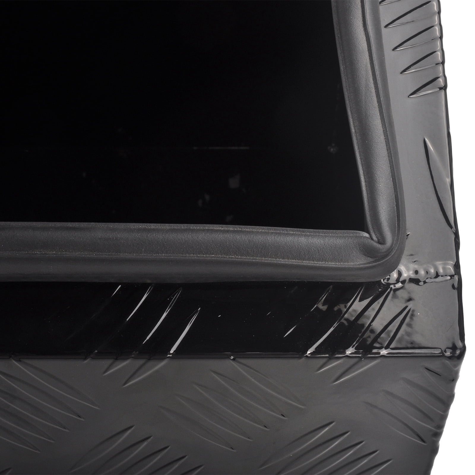 30x13.2x13.5 Inch Aluminum Trailer Tongue Tool Box Truck Box for Pickup Storage RV