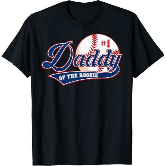 Daddy of Rookie of Year 1st Birthday Baseball Theme Matching