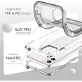 thumbnail image 3 of Case Compatible with iPhone 12/12 Pro Case, Heavy Duty Shockproof Anti-Fall Clear case, 3 of 5