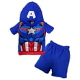thumbnail image 1 of Conjunto Marvel Playera con Gorro Estampada Short Capitan America Marvel  Conjunto0556, 1 of 5