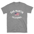 thumbnail image 1 of San Martin California Patriot Men's Cotton T-Shirt, 1 of 1