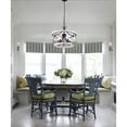 thumbnail image 3 of Oaks Aura 15.5/20"  5-Light Farmhouse Kitchen Island Chandelier Wood Cage Pendant 15.8" - Distressed White, 3 of 4