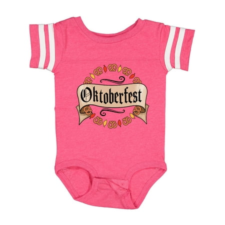 

Inktastic Oktoberfest Pretzels and Leaves Gift Baby Boy or Baby Girl Bodysuit