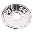 thumbnail image 2 of JEGS 10347 Billet Faceplate Polished 6061 Aluminum Plate 2.750 in. Diameter Sold, 2 of 2