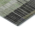 thumbnail image 3 of Addison Rugs Mayfield Premium Machine Washable Transitional Stripes Aloe Rectangle Rug, 9' x 12', 3 of 7