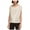 Ivory, variant on DKNY $69 Womens New 2944 Ivory Drape Front Short Sleeve Jewel Neck Sweater L B+B