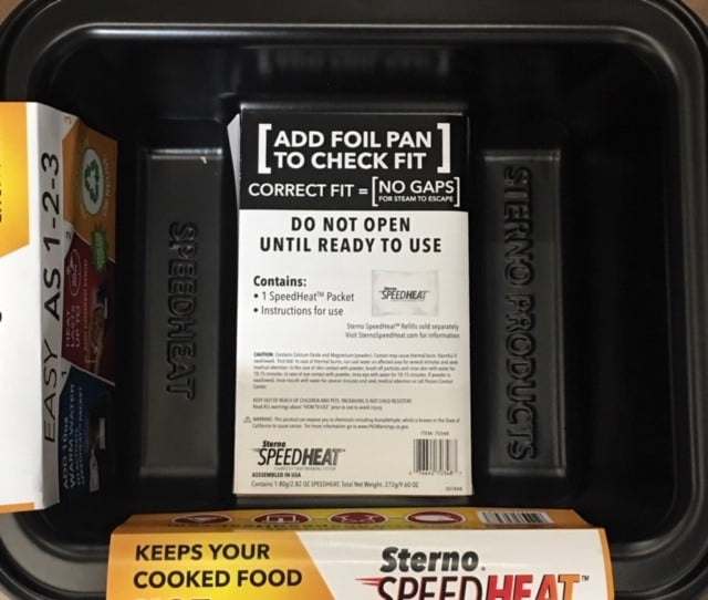 Sterno Speed Heat Flameless Food Warmer BrickSeek