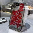 thumbnail image 3 of Funda transparente a prueba de golpes para iPhone 14 Pro Max, 13 Pro Max, 11, 12 Pro, XR, XS, X, 7, 8, 14 Plus, SE Love Heart, 3 of 4