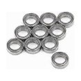 thumbnail image 1 of Ball Bearing, Durable Metal Parts 10pcs MR85ZZ Miniature Double Shielded Ball Bearings 5x8x2.5mm for 3D Printer Model Building, 1 of 5