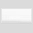 thumbnail image 5 of GODCHAR Framed Tempered Glass Bathroom Vanity Rectangular Mirror 60"x30", White, 5 of 8