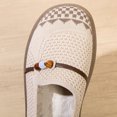 thumbnail image 7 of oqasdz Womens Casual Shoes Breathable Mesh Slip On Walking Shoes Lightweight Comfortable Flat Bottom Sneakers for Trendy Daily Wear Summer Outdoor, 7 of 7