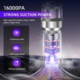 thumbnail image 6 of Mini Car Vacuum Cleaner Cordless, 16000Pa, 3 Speed with One-Touch Cleaning,Dry Vacuum Cleaner for Auto Interior, 6 of 7