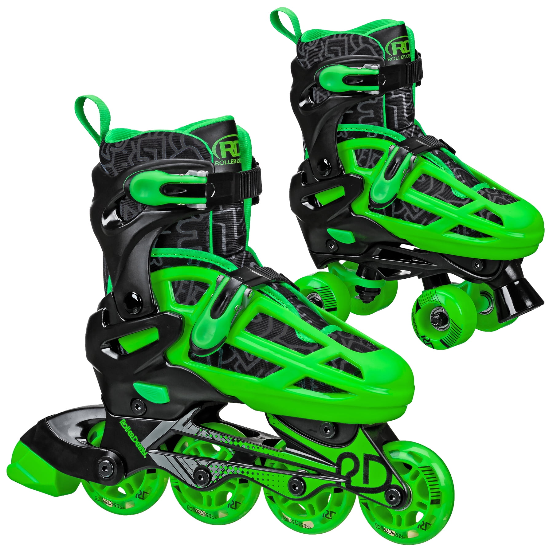 Linear Inline Roller Blade Skates Camo, Kids 3 