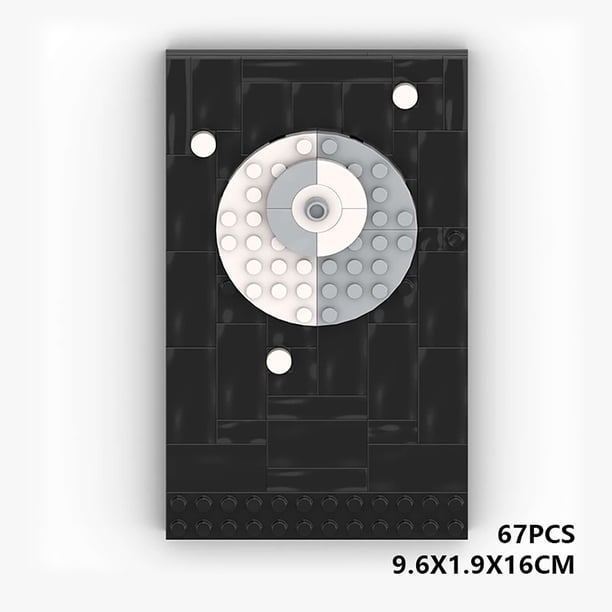 Small Scene MOC Building Blocks Planet Series Postcard Space War Trilogy Creative Model Ornaments, A Nostalgic Piece for Reminiscing