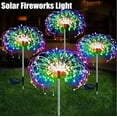 thumbnail image 2 of 200LEDs Solar Garden Lights Solar Firework Lights，Lighting Modes Solar Lights Outdoor Waterproof For Garden Patio Walkway Pathway Party Wedding Decorative - Cool White/Warm White/Multicolour, 2 of 10