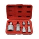 thumbnail image 4 of Juego de adaptadores de llaves de vaso de acero Práctico portátil profesional con cabezal de conversión de caja de almacenamiento para reparación de Gris 6 piezas CUTICAT cabeza de conversión, 4 of 8